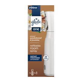 Аппарат для ароматизации воздуха GLADE ONE Ria Sandalwood&Jasmine, 10 мл
