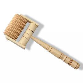 Masajor pentru corp WOODENLANDIA, pe mâner