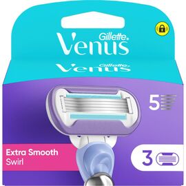 Rezerve GILLETTE VENUS SWIRL EXTRA SMOOTH 5 lame, 3 buc