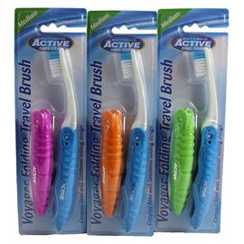 Зубная щетка BEAUTY FORMULAS Active Travel 2 шт.
