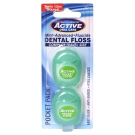 BF Fir dentar BEAUTY FORMULAS Active minta, 2x12m +fluor