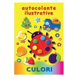 AUTOCOLANTE ILUSTRATIVE. Culori.