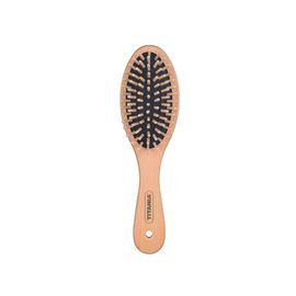 Pieptene TITANIA lemn 7 randuri cu peri de lemn 22 cm