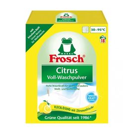 Detergent pudră uscat FROSCH, concentrat, cu inalbitor, 1450 gr