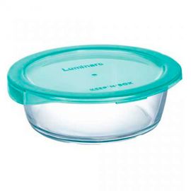 Boxa rotund LUMINARC Keep'n Lagon, cu capac, 420 ml