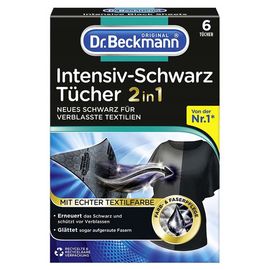 Servetele pentru spalare rufe negre DR.BECKMANN, 6 buc