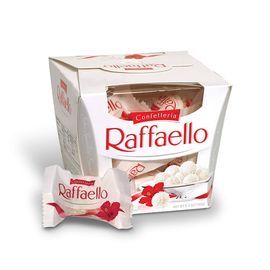 Шоколадное пралине RAFFAELLO, кокос и белый миндаль, 150 гр
