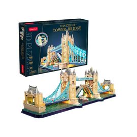 3D puzzle CUBICFUN Podul Turnului, cu iluminare LED, 222 elemente
