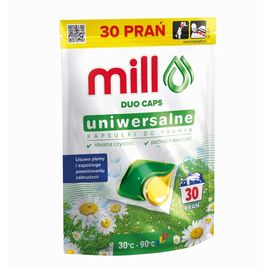 Капсулы для стирки MILL Professional, универсальные, Д-пак, 30 шт
