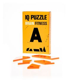 Joc de logica IQ PUZZLE Letter A, 5 piese