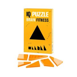 Joc de logica IQ PUZZLE Triangle, 6 piese