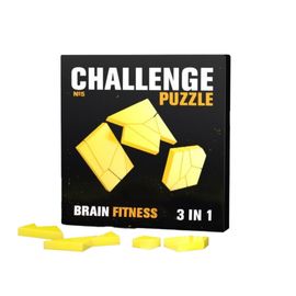 Головоломка CHALLENGING PUZZLE №5, 6 деталей