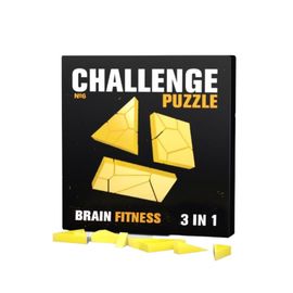 Головоломка CHALLENGING PUZZLE №6, 6 деталей
