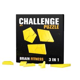 Головоломка CHALLENGING PUZZLE №7, 6 деталей