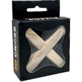 Головоломка IQ PUZZLE Wooden Cross, 2 детали