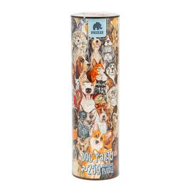Головоломка PIECEZZ PUZZLE Tube Dog Party, 250 деталей