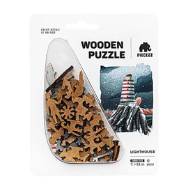 Головоломка PIECEZZ PUZZLE Mini Lighthouse, 40 деталей