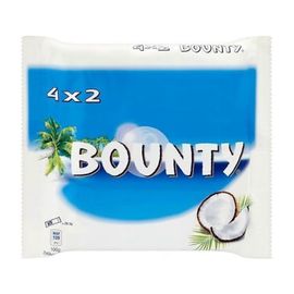 Шоколад BOUNTY 4-pack, 4x57g