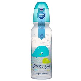 Бутылочка CANPOL 59/400 LOVE&SEA, 250 мл