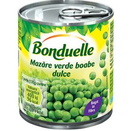 Горошек зелёный BONDUELLE, 212 мл