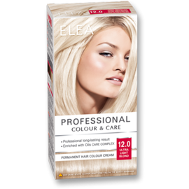 Vopsea pentru par SOLVEX Elea, 12.0 - Blond ultra deschis, 138 ml