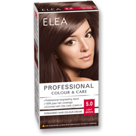 Vopsea pentru par SOLVEX Elea, 5.0 - Saten deschis, 138 ml
