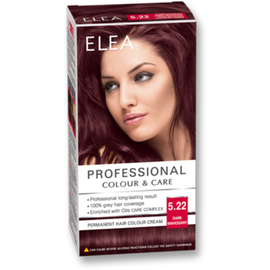 Vopsea pentru par SOLVEX Elea, 5.22 - Mahon Inchis, 138 ml