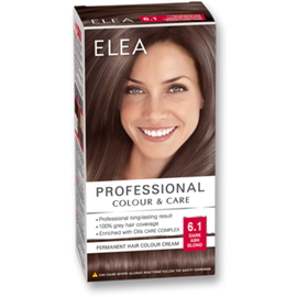 Vopsea pentru par SOLVEX Elea, 6.1 - Blond cenusiu Inchis, 138 ml