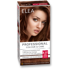 Vopsea pentru par SOLVEX Elea, 6.37 - Blond aramiu Inchis, 138 ml