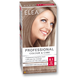 Vopsea pentru par SOLVEX Elea, 8.1 - Blond cenusiu deschis, 138 ml