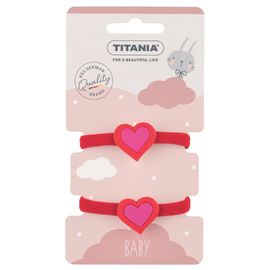 Elastice de par TITANIA Heart, 2buc