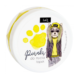 Mousse pentru curatare maini LAQ pentru copii, galben, 20 ml