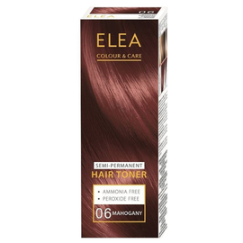 Balsam nuantator ELEA Hair Toner, 06 - mahagon, 100 ml