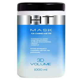 Маска HAIR TREND 3D volume, для комбинированного типа волос, 1 Л