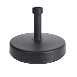 Suport pentru umbrela, D 45 cm, 25 kg, plastic, negru