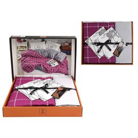 Постельное белье NEWHOME Ranforce Trendy Colors 1167-02, двуспальное, поликоттон