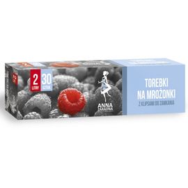 Пакеты для замороженных продуктов ANNA ZARADNA с завязками, 2 л, 30 шт