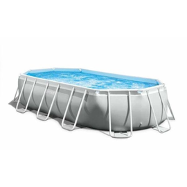 Бассейн INTEX PRISM FRAME OVAL, металлический каркас, 503 х 274 x 122см, 13365 л