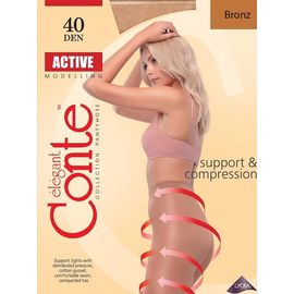 Colant CONTE Active 20 den (Bronz) marimea 2