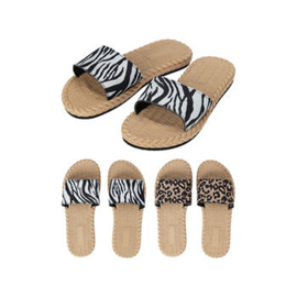 Slapi de vara Probeach, pentru femei "Leopard si zebra" (m. 36-41)