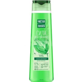 Sampon ЧИСТАЯ ЛИНИЯ pentru toate tipurile de par Urzica, 400 ml