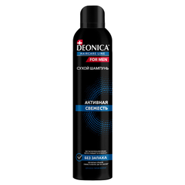 Сухой шампунь для волос DEONICA, мужской, 250 мл
