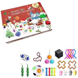 Адвент календарь ESSA TOYS с антистресс игрушками и головоломками