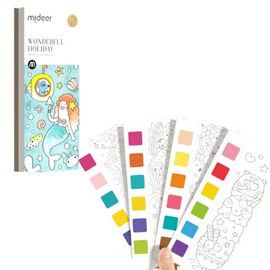 Книжка-раскраска MIDEER Замечательный отдых