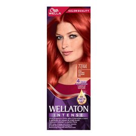 Крем-краска для волос WELLATON, 77/44 Вулканический красный, 100 мл