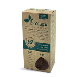 Крем-краска для волос BIOMAGIC 3/00 DARK BROWN