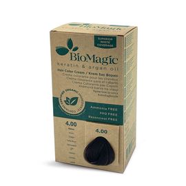 Крем-краска для волос BIOMAGIC 4/00 BROWN