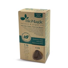 Крем-краска для волос BIOMAGIC 7/72 BEIGE BLONDE