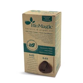 Крем-краска для волос BIOMAGIC 6/03 DARK NATURAL GOLDEN BLONDE