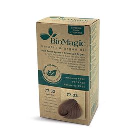 Крем-краска для волос BIOMAGIC 77/33 DEEP GOLDEN BLONDE